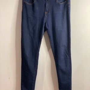Y&F Stretch Skinny Denim Jeans Women's Size 11/12 Blue 5-Pocket